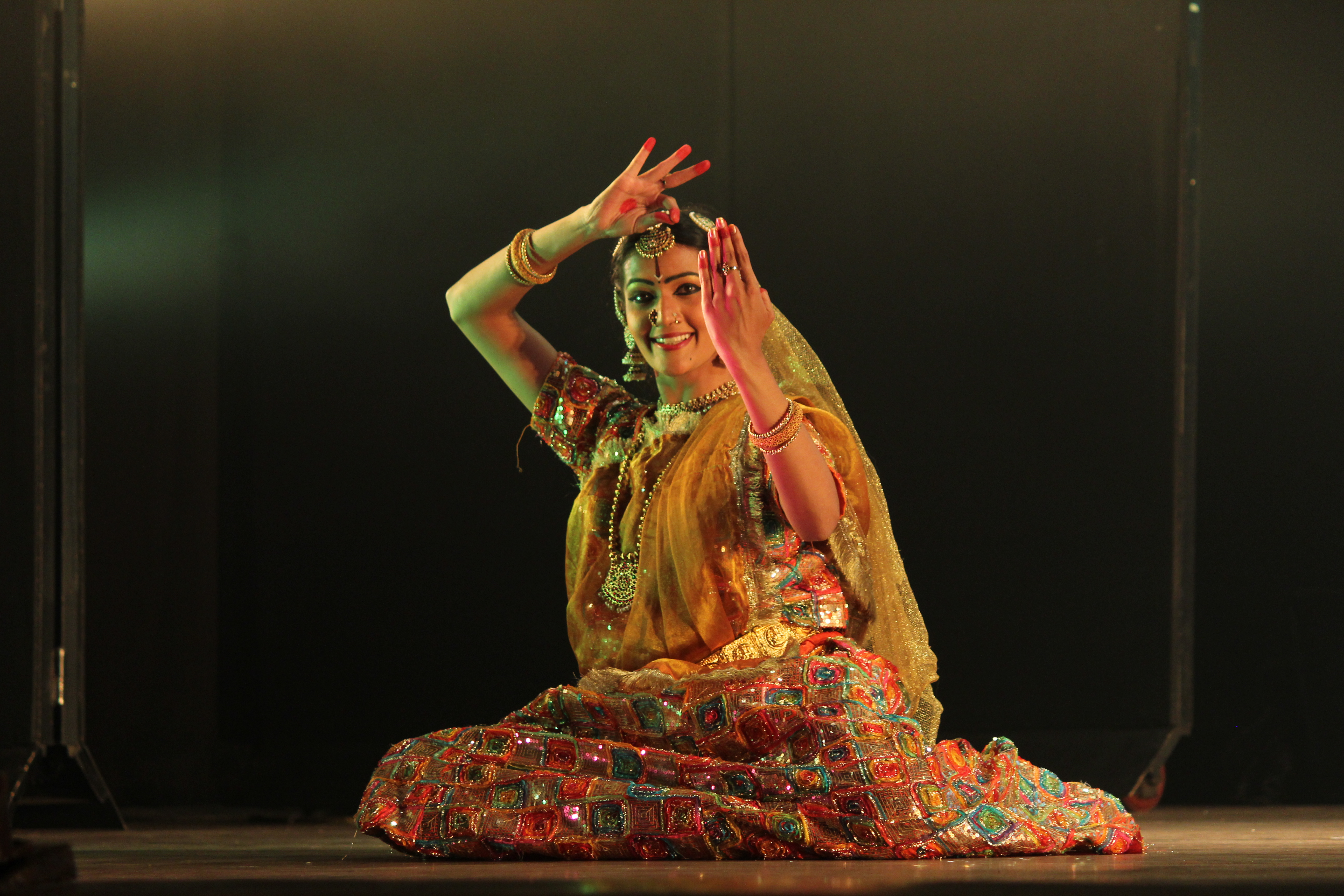Malini dancing
